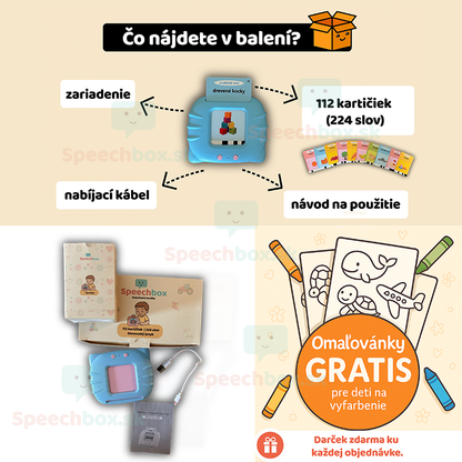 Speechbox™ - Hovoriace kartičky na rozvoj reči